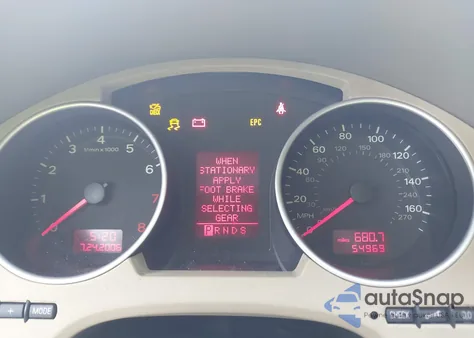 2009 Audi A4 2.0T Special Edition z USA, uszkodzony, nr VIN WAUAF48H79K010978